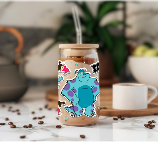 Monsters - Glass Tumbler
