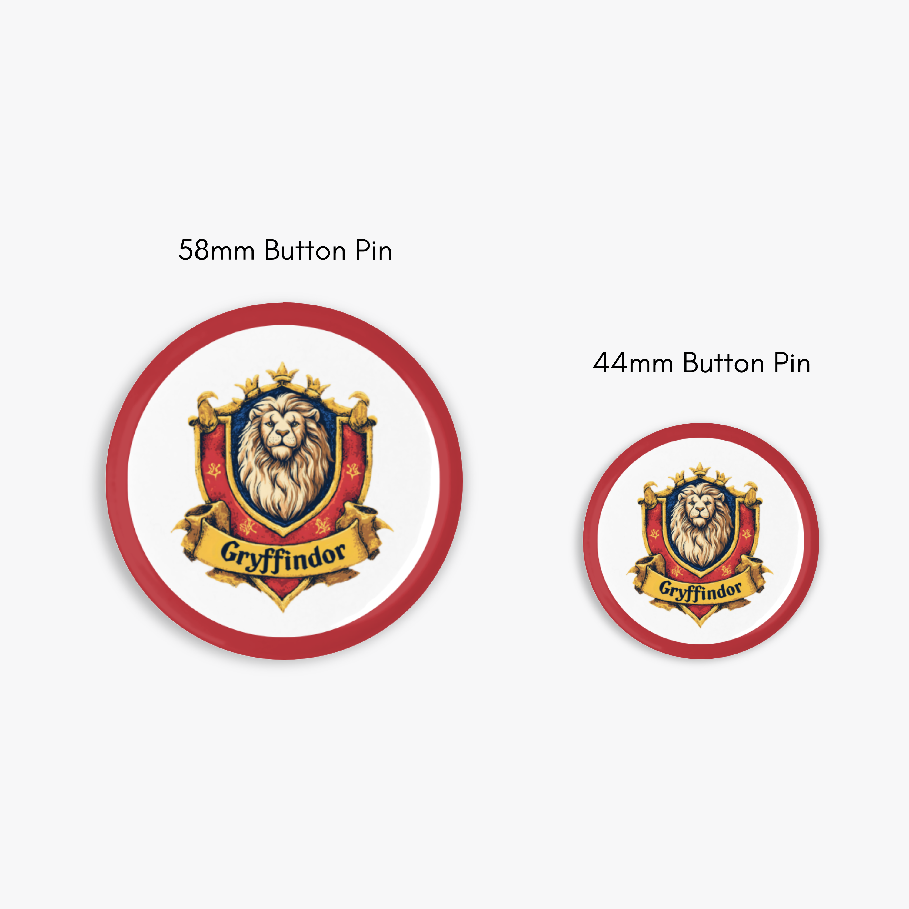 Hogwarts Houses - Button Pin / Magnet