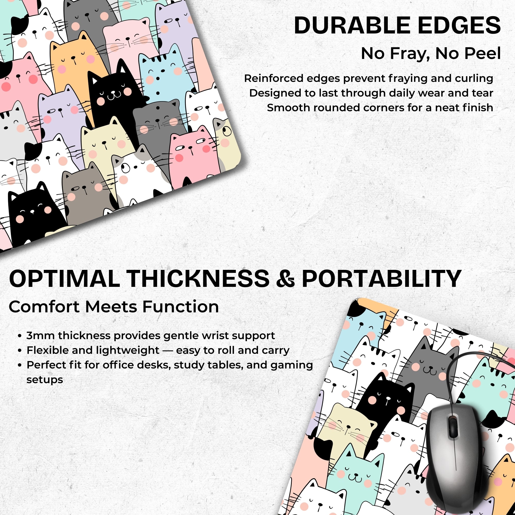 The Catnap Mouse Pad