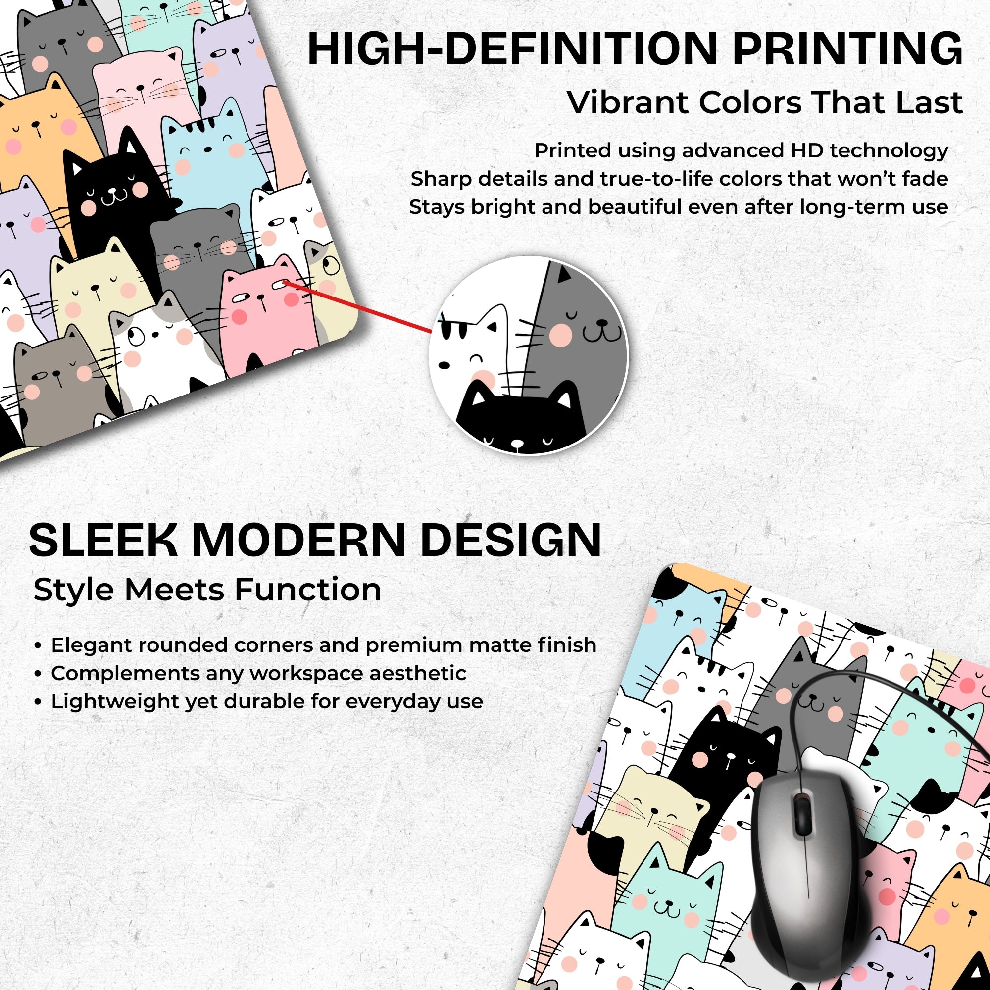 The Catnap Mouse Pad