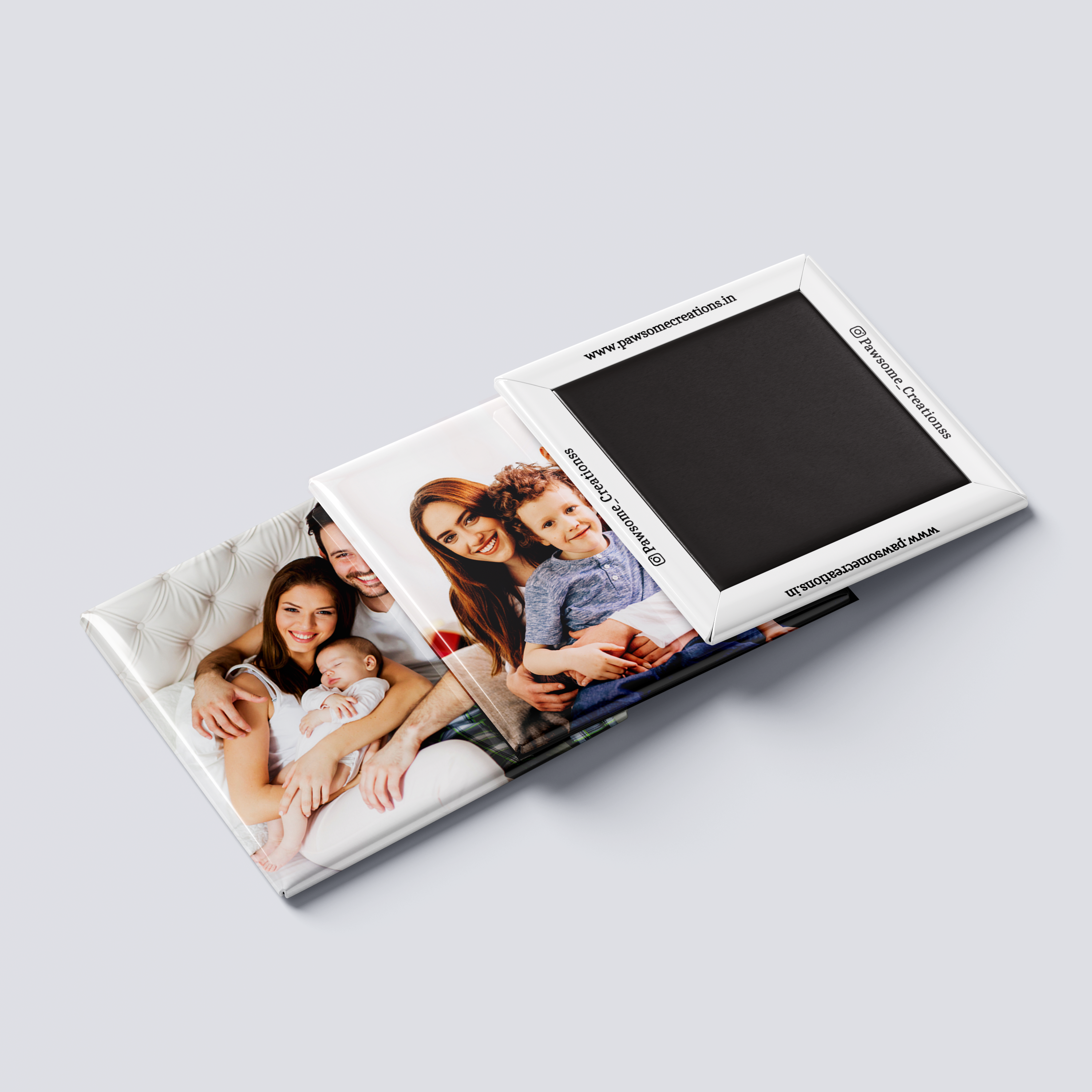 Perfect Square Photo Magnets 2x2 inch