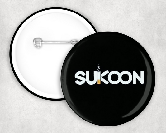 Sukoon Button Badge