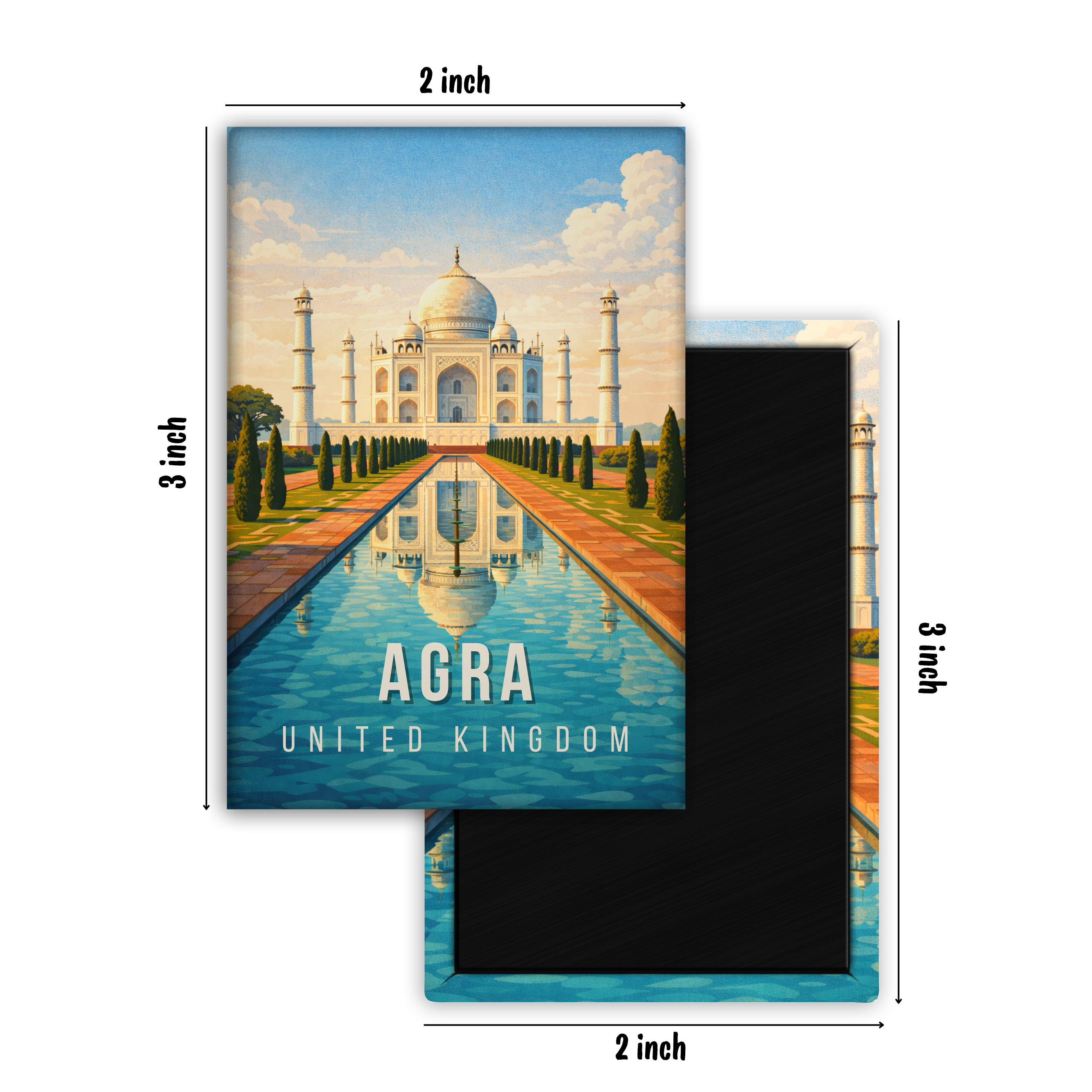 Magical Agra - Fridge Magnet