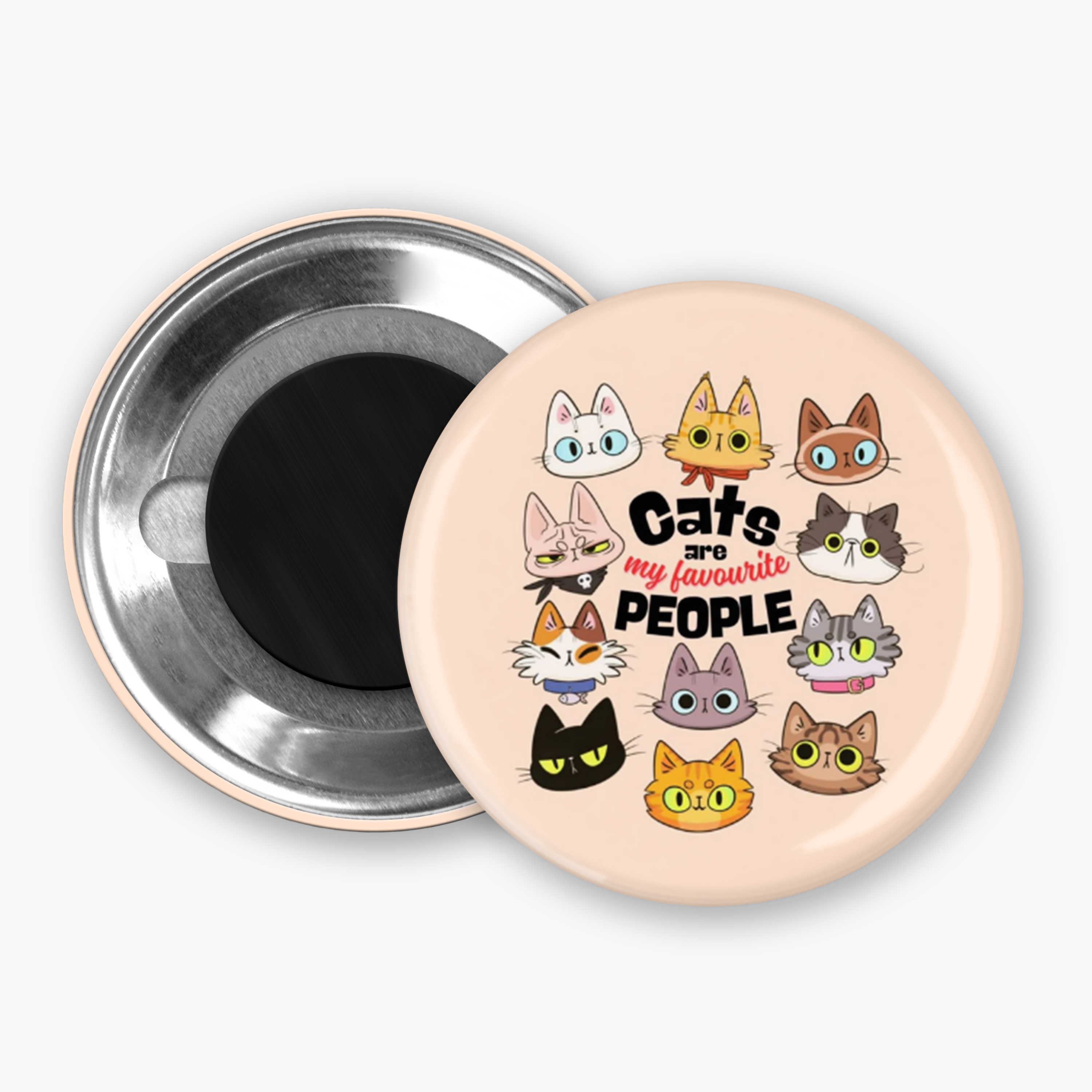 My Favorite People - Button Pin / Magnet