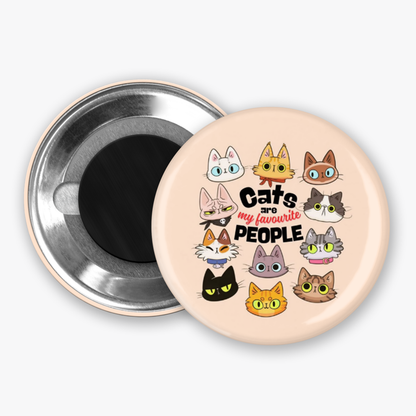 My Favorite People - Button Pin / Magnet