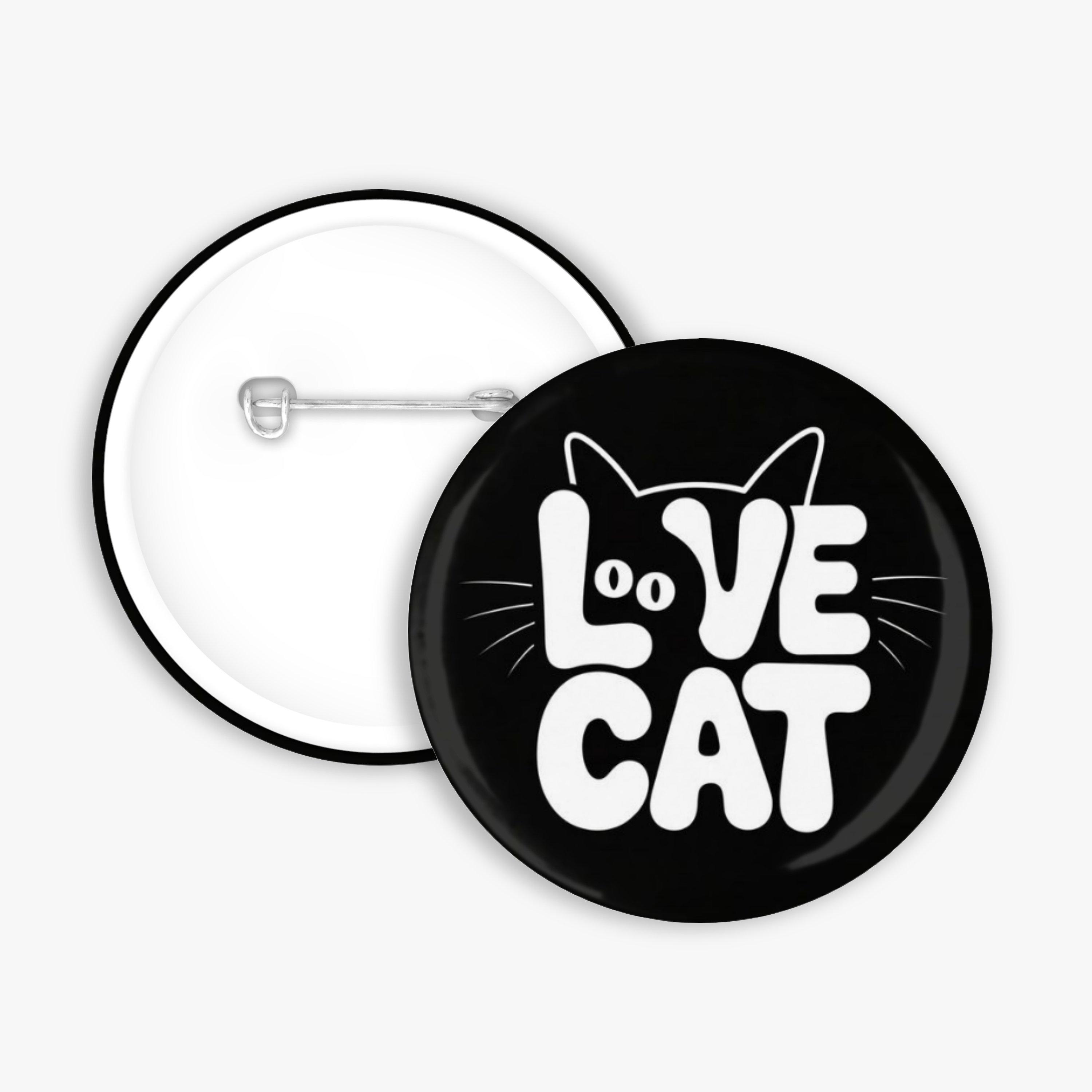 BB Cat - Button Pin / Magnet