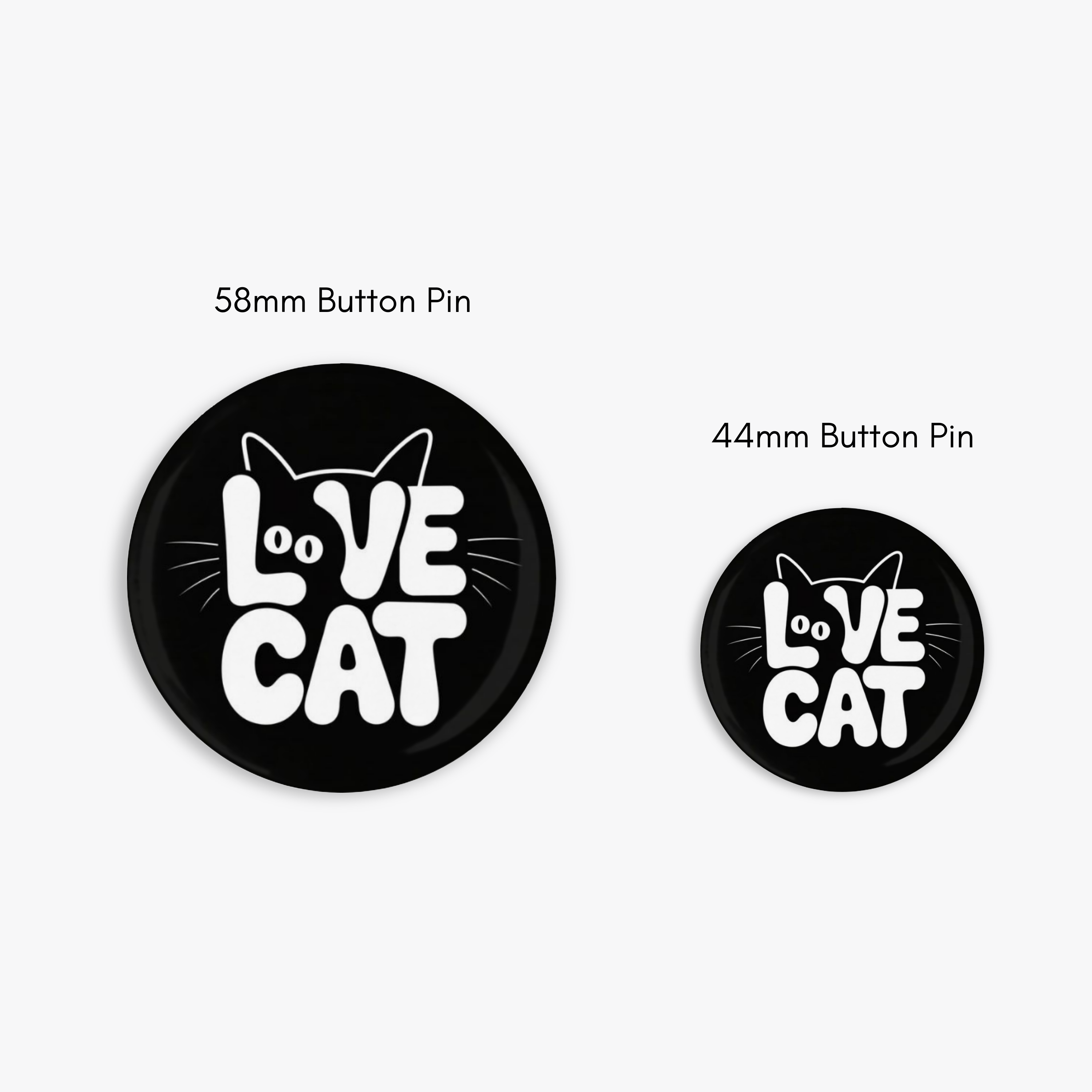 BB Cat - Button Pin / Magnet