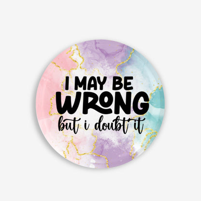 Self Confidence - Button Pin / Magnet