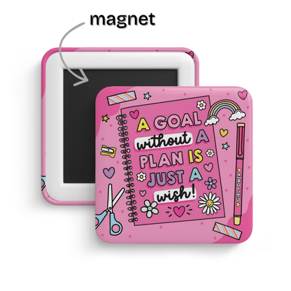 Goal Getter Fridge Magnet