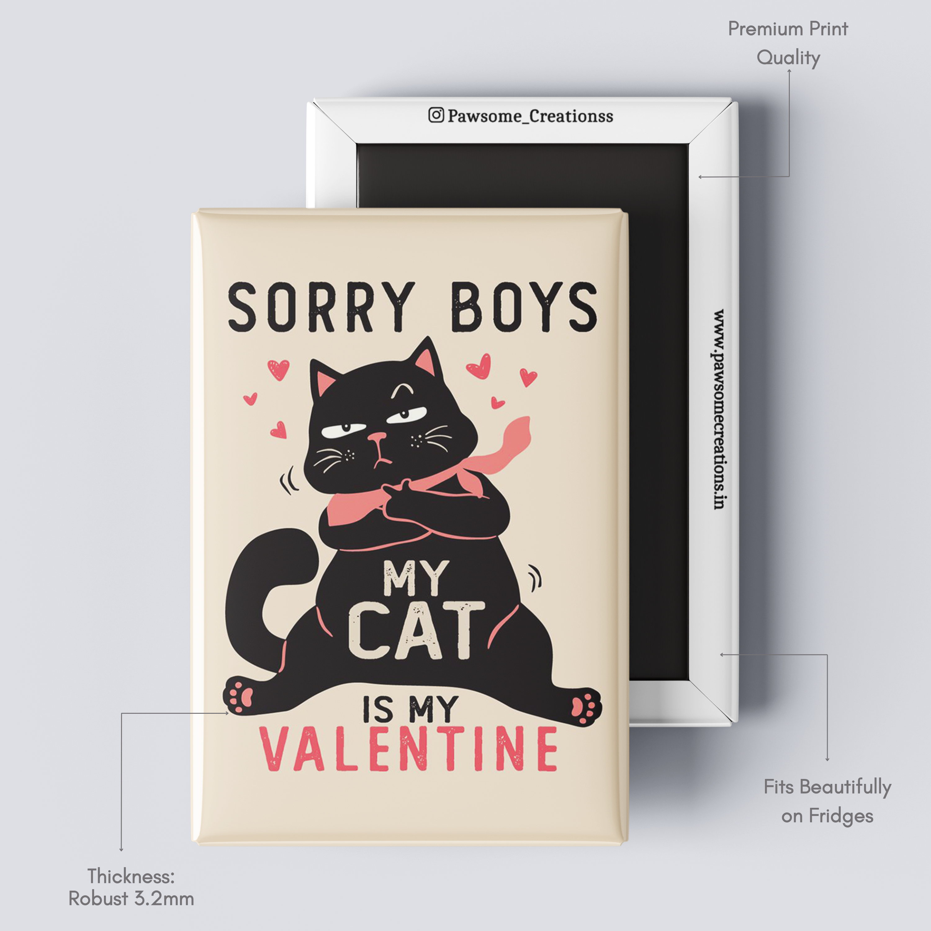 Paw & Order Fridge Magnet