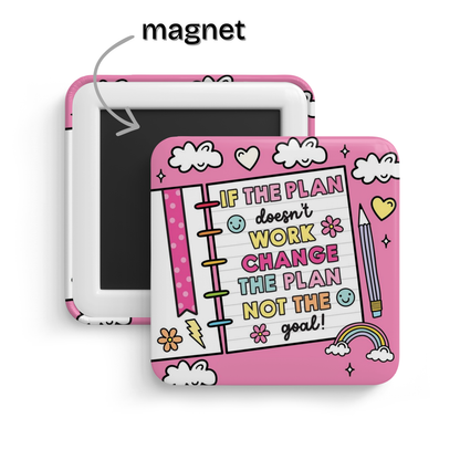Courage Mode Fridge Magnet
