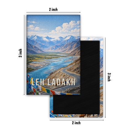 Bound for Leh Ladakh - Fridge Magnet