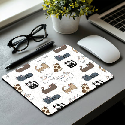 Whisker Vibes Mouse Pad