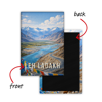 Bound for Leh Ladakh - Fridge Magnet