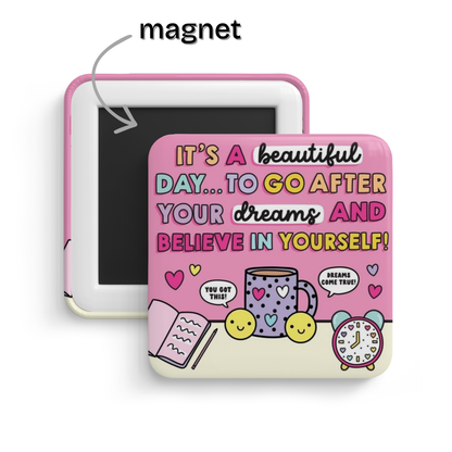 Joyful Living Fridge Magnet