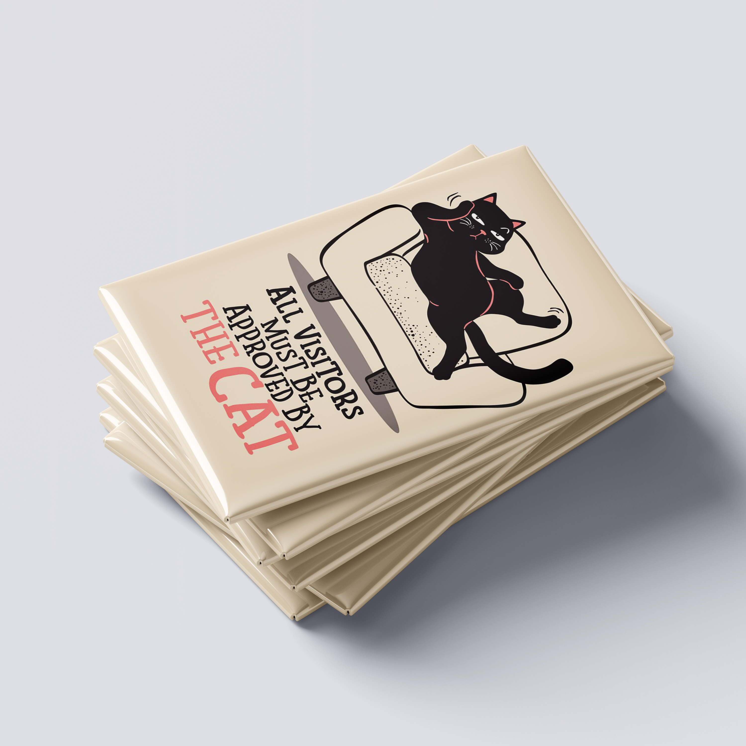 Whisker Boss Fridge Magnet