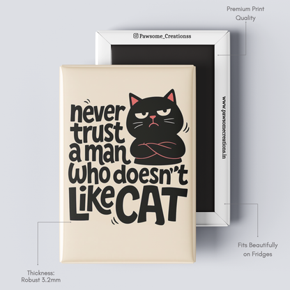 Meowgical Mood Fridge Magnet