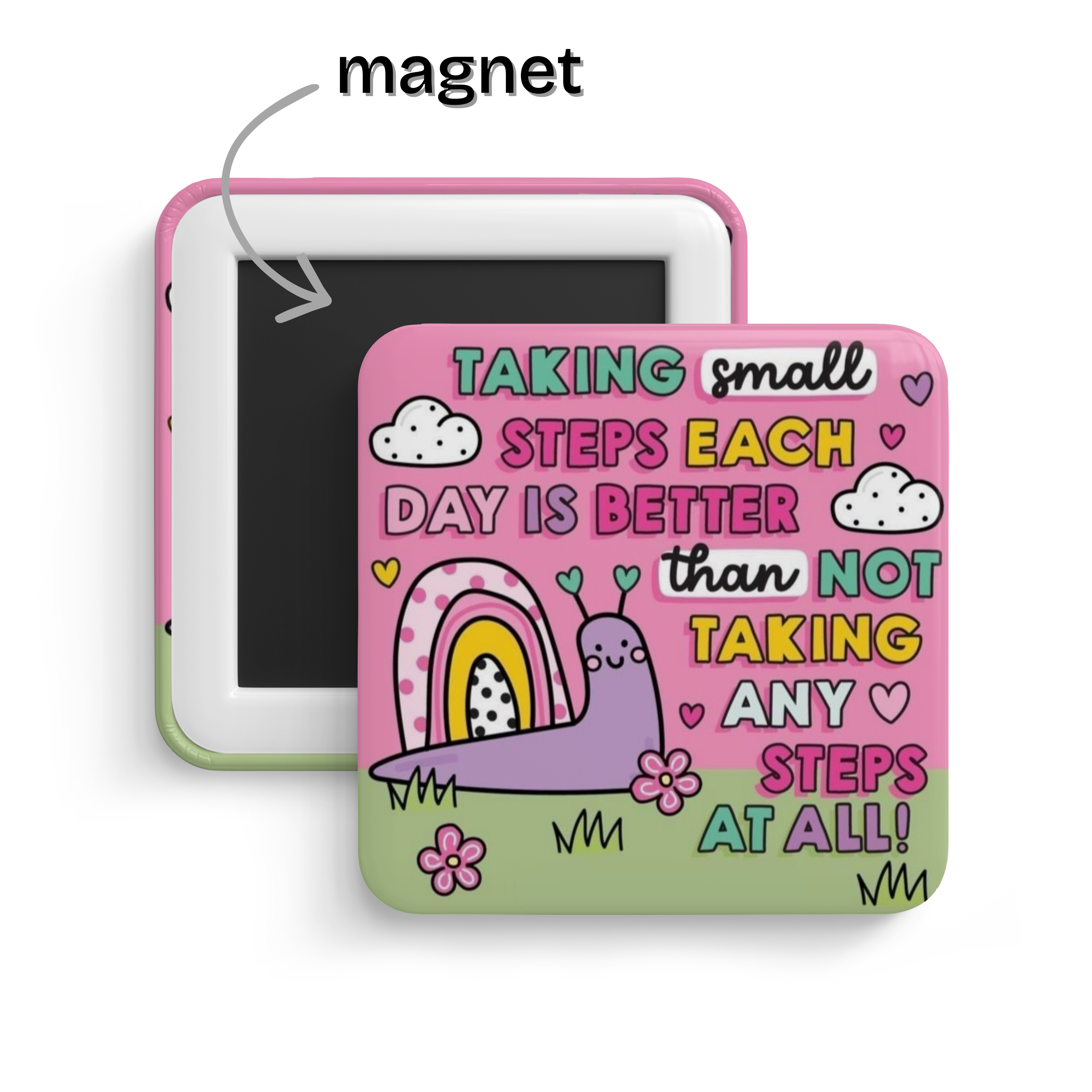 Keep Going Fridge Magnet