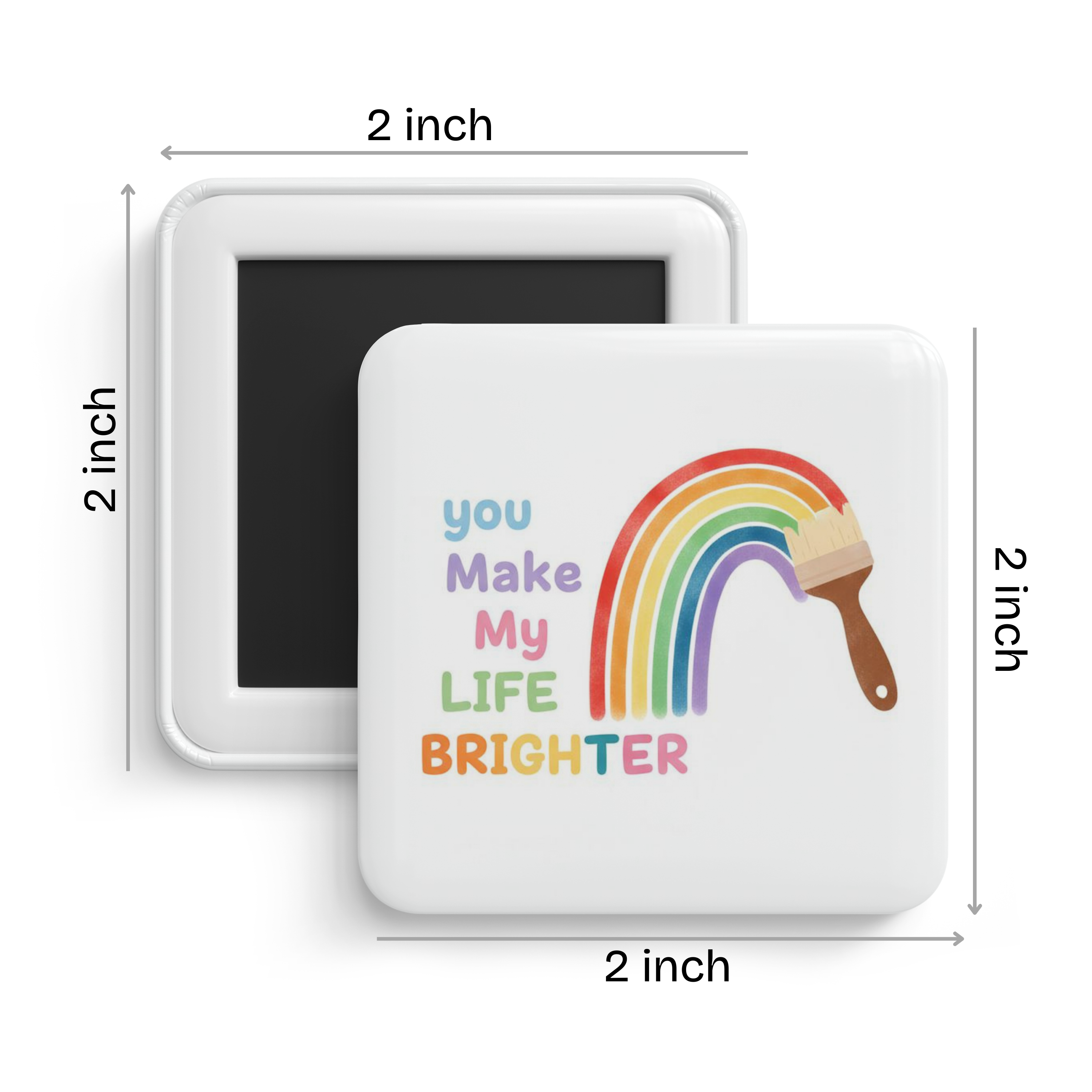 Choose Positivity Fridge Magnet