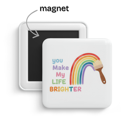 Choose Positivity Fridge Magnet