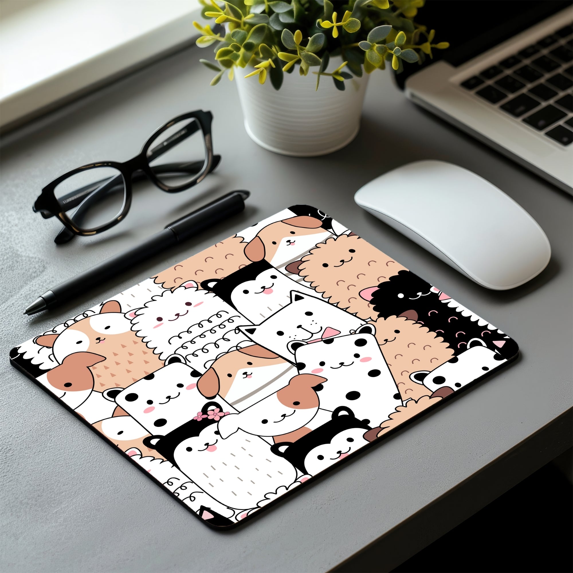 Furry Friends Mouse Pad