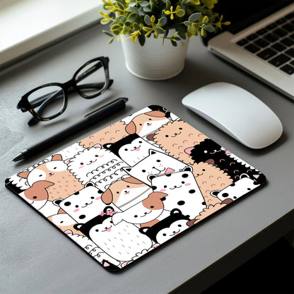 Furry Friends Mouse Pad