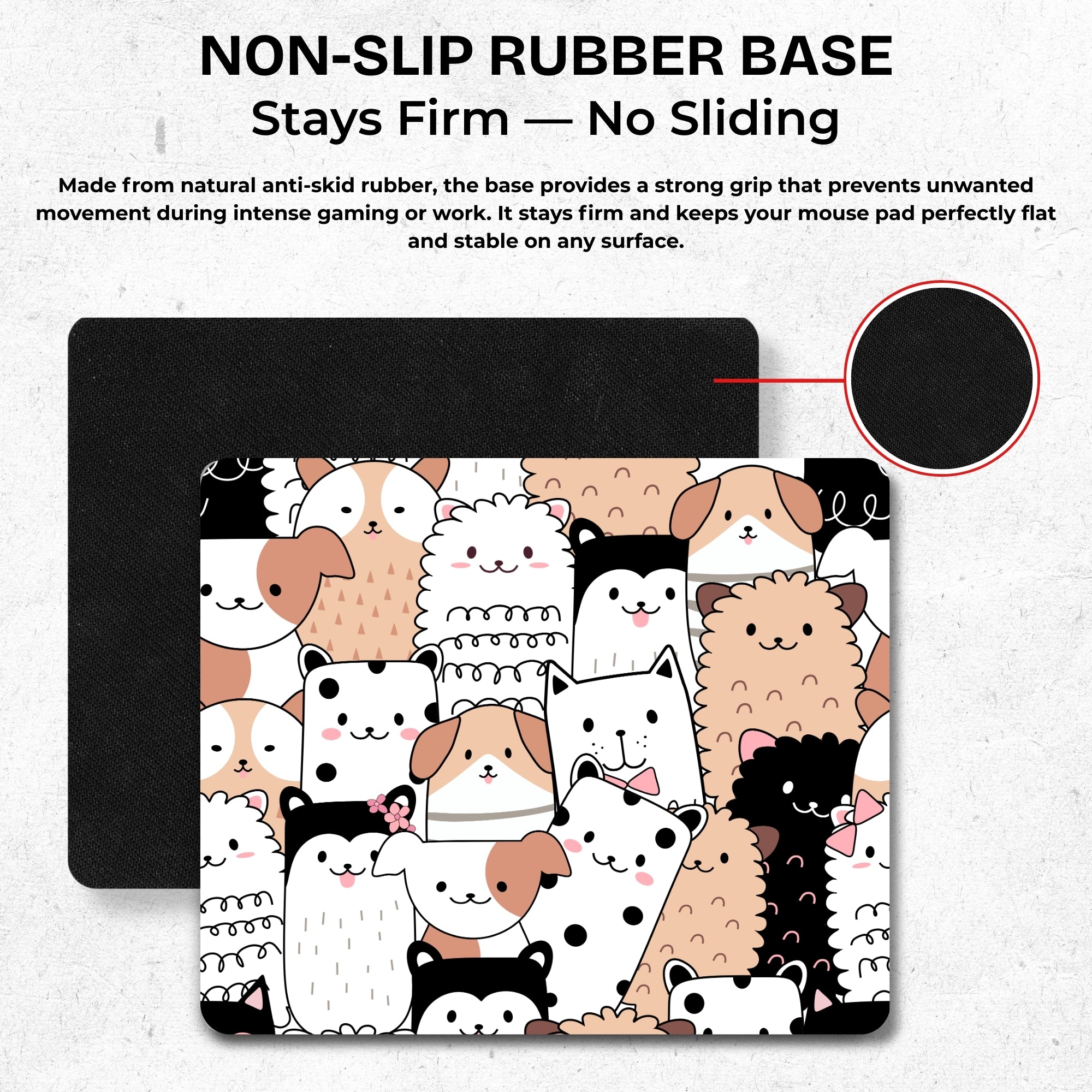Furry Friends Mouse Pad