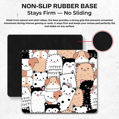 Furry Friends Mouse Pad