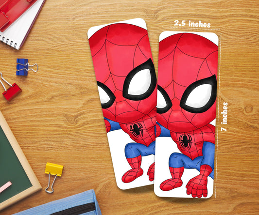 Super Heroes Bundle A Laminated Bookmarks