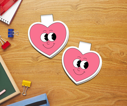 Naughty Heart Magnetic Bookmark