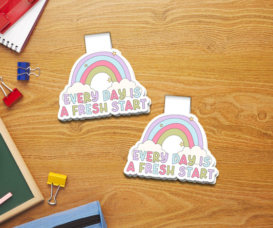 Every Day Is a Fresh Start Magnetic Bookmark