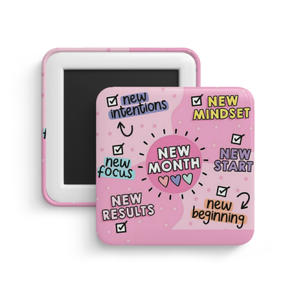 New Beginnings Fridge Magnet