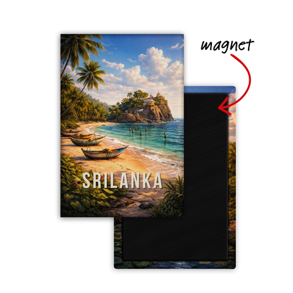 Greetings from Sri Lanka - Fridge Magnet