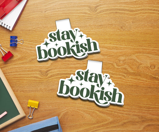 Stay Bookish Magnetic Bookmark