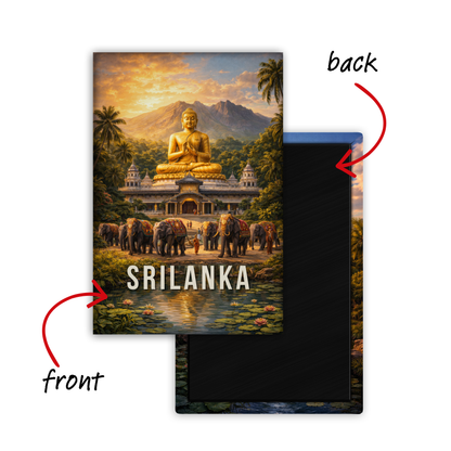 Greetings from Sri Lanka - Fridge Magnet