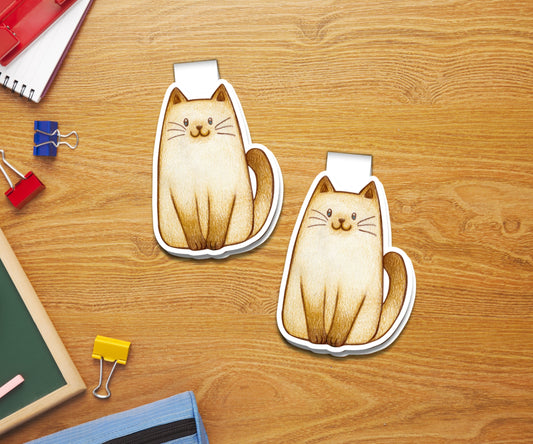 Ginger Cat Magnetic Bookmark