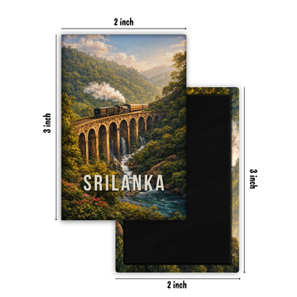 Greetings from Sri Lanka - Fridge Magnet