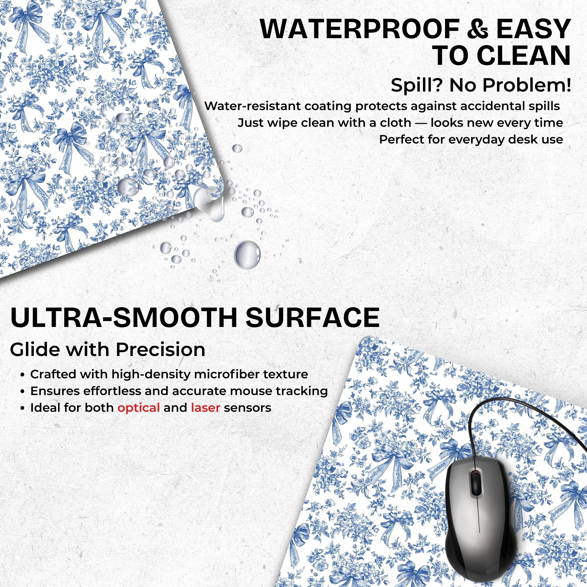 Floral Daydream Mouse Pad