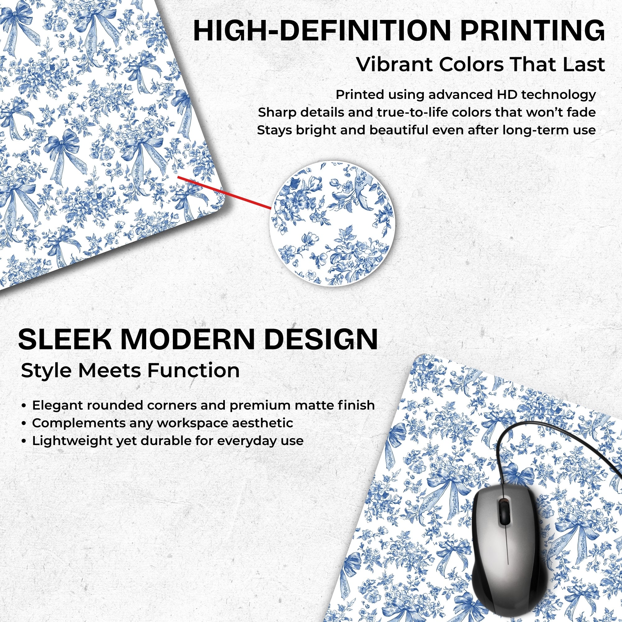 Floral Daydream Mouse Pad