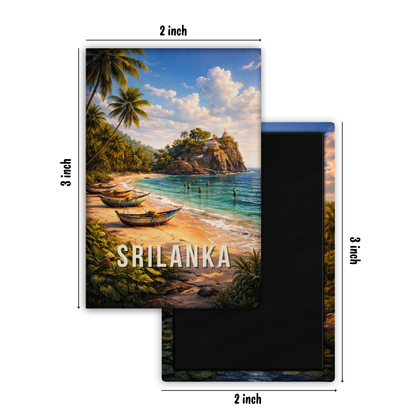 Greetings from Sri Lanka - Fridge Magnet