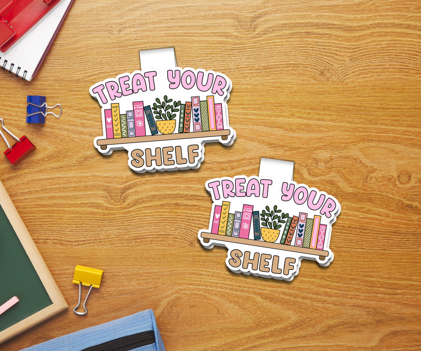 Treat Your Shelf Magnetic Bookmark
