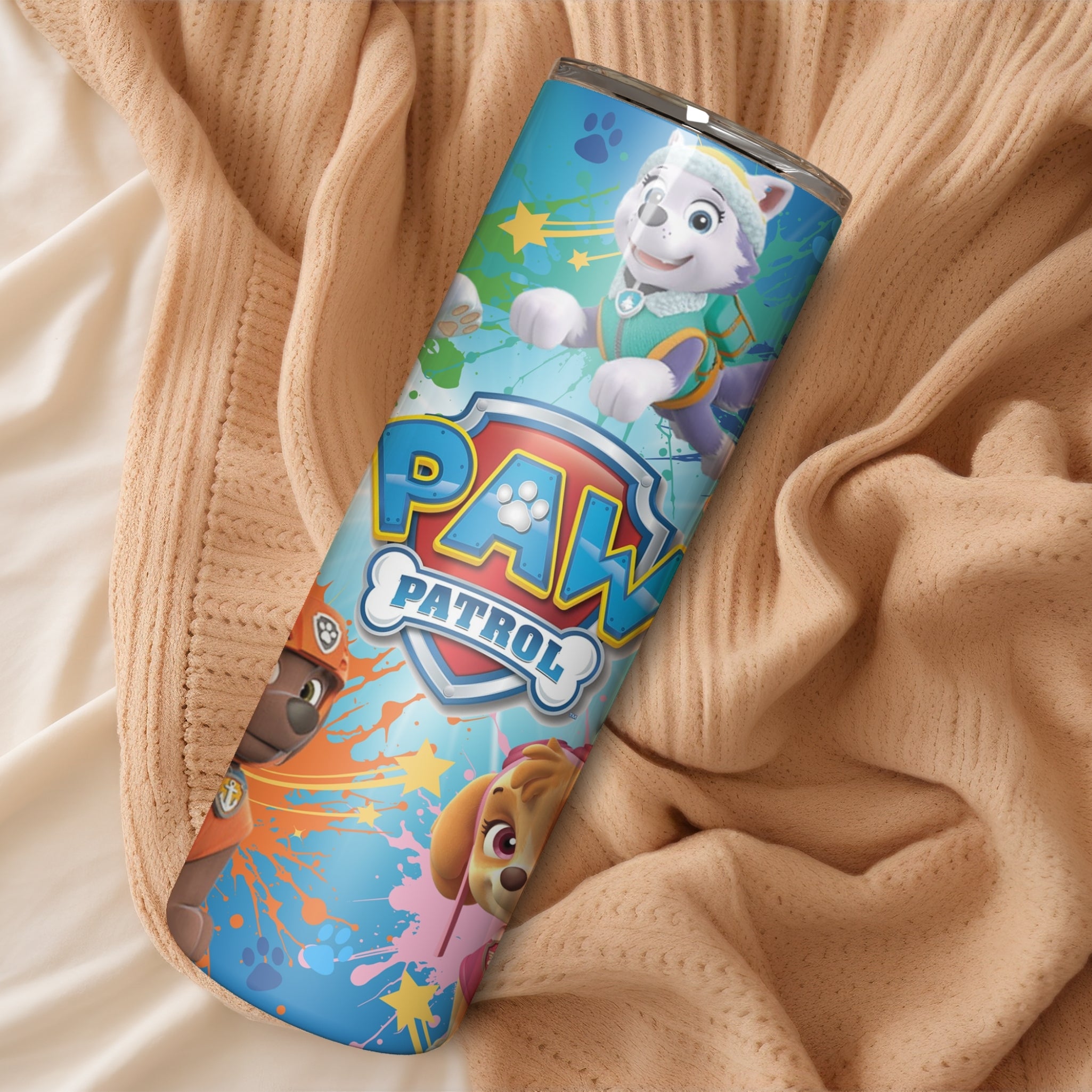 Paw Patrol Themed Stainless Steel Vacuum Insulated Tumbler