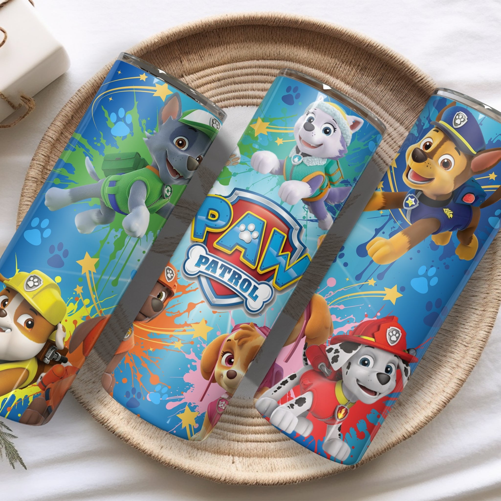 Paw Patrol Themed Stainless Steel Vacuum Insulated Tumbler