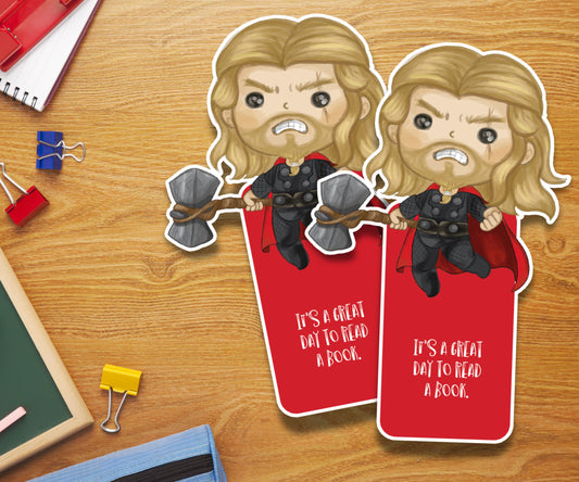 Thor Laminated Bookmark