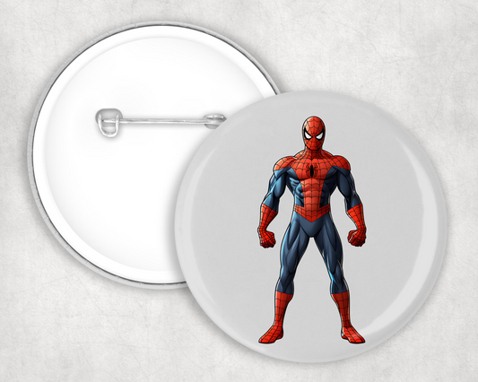 Spiderman Button Badge