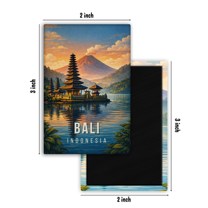 Greetings from Bali, Indonesia - Fridge Magnet
