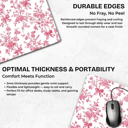 Pastel Petals Mouse Pad