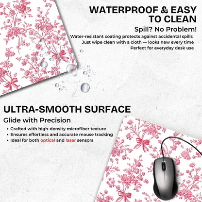 Pastel Petals Mouse Pad