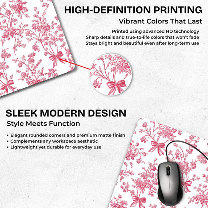 Pastel Petals Mouse Pad