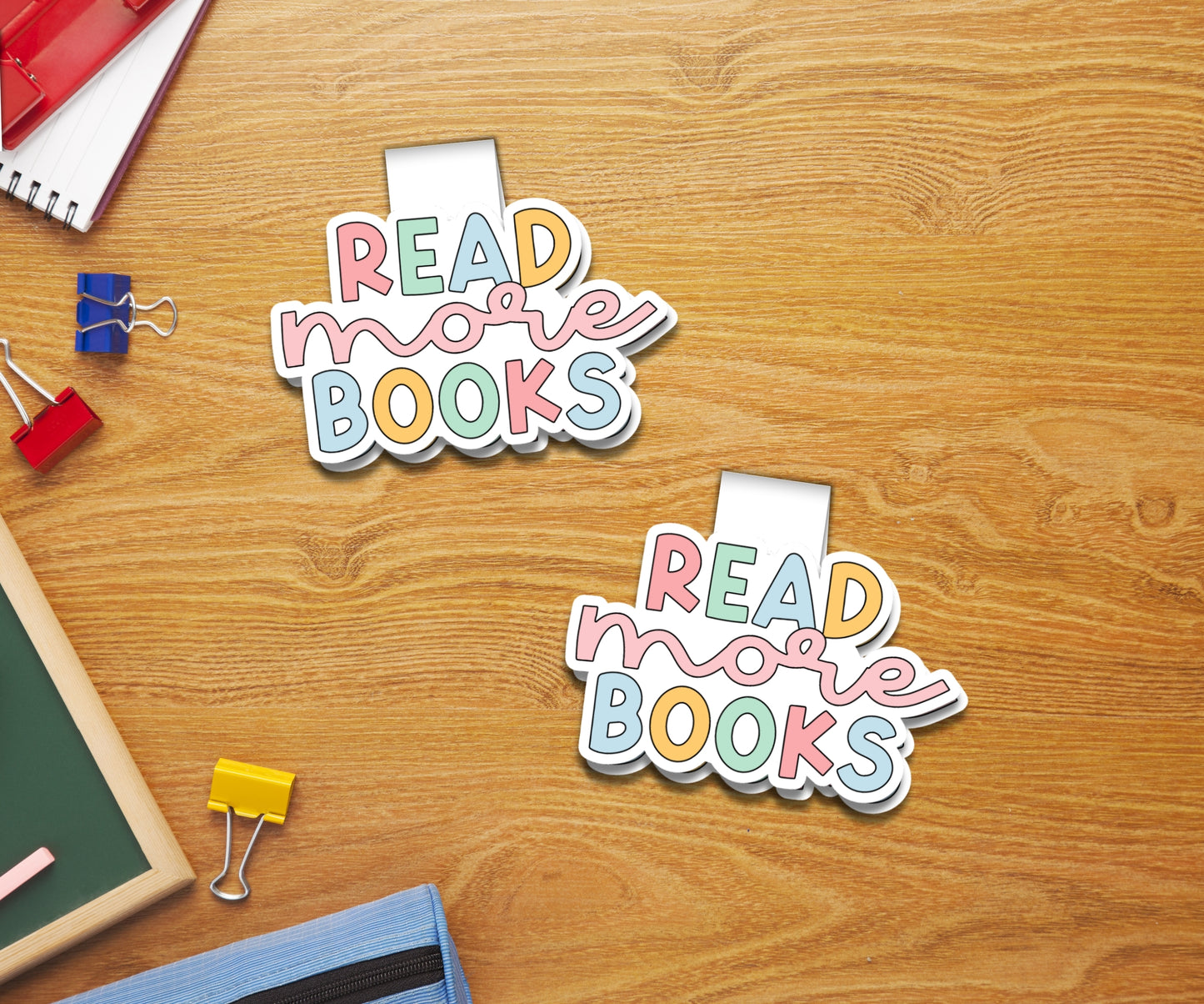 Read More Books Magnetic Bookmark
